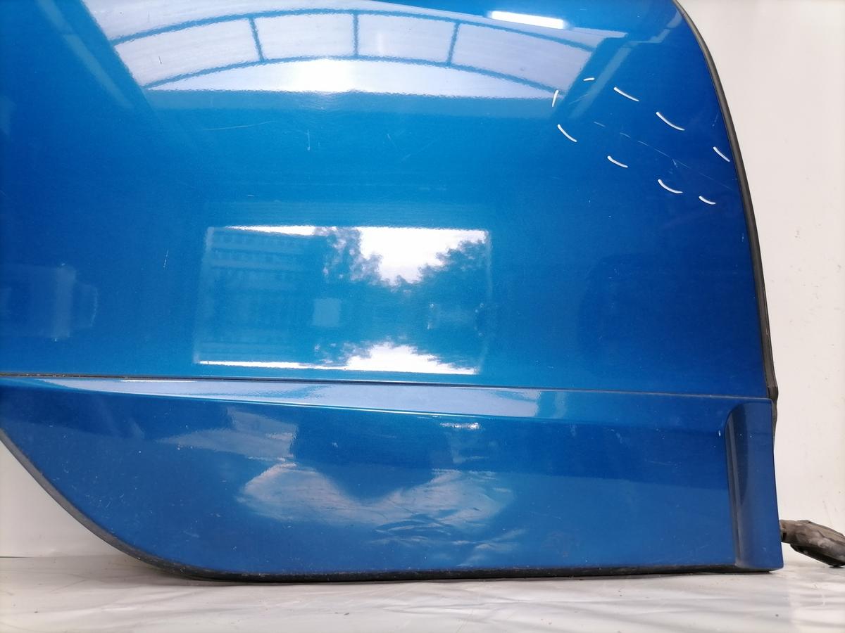 Renault Scenic 3 original T&uuml;r hinten rechts TERNA Blue Extrem Rohbau Bj.2009
